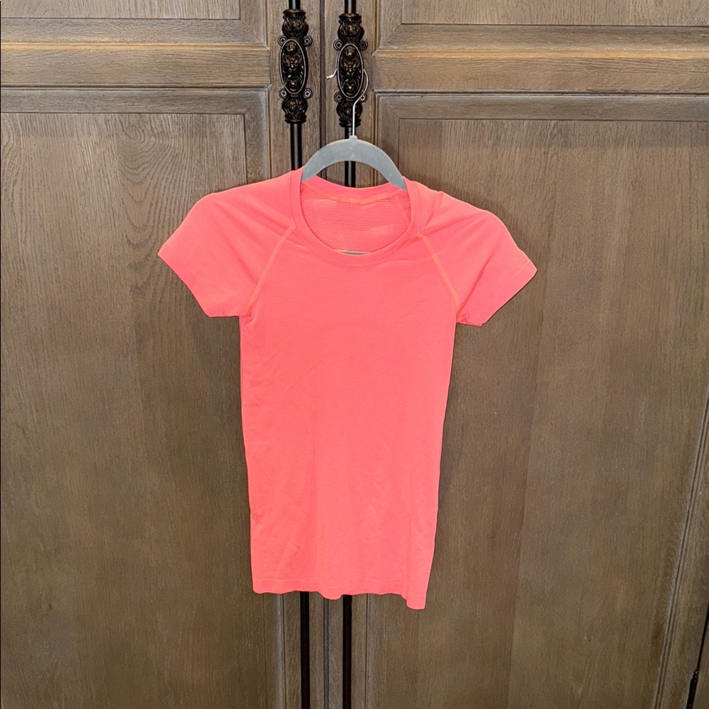 lululemon athletica Pink Short Sleeve Top